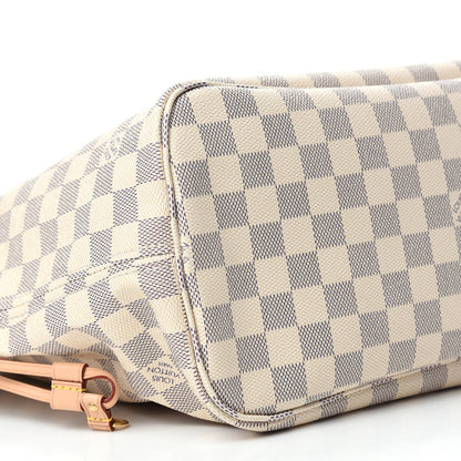 Louis Vuitton Damier Azur Neo Neverfull MM Rose Ballerine 6 of 12