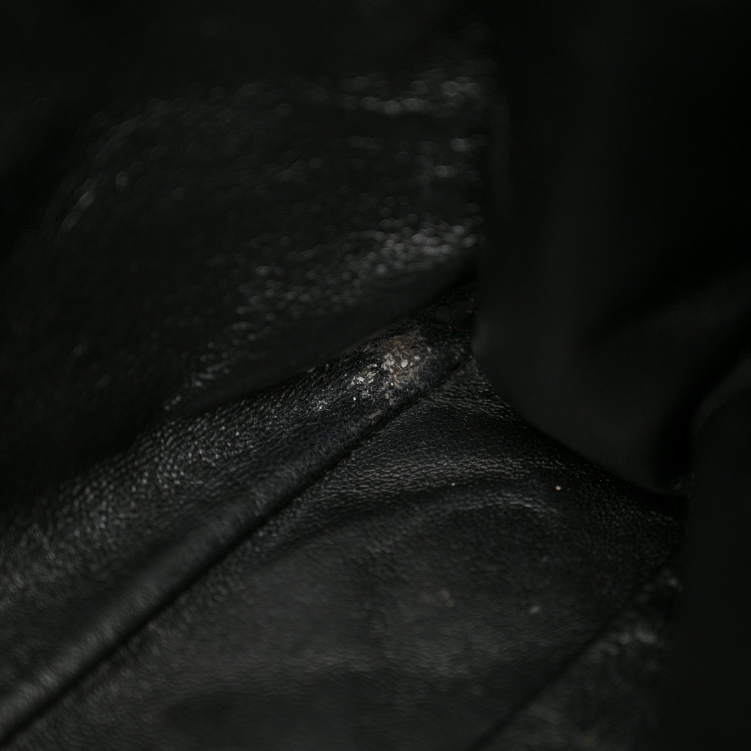 Chanel Lambskin Quilted Shopping Tote Black 11 of 11