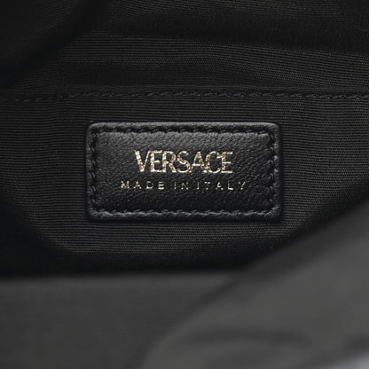 Versace Nappa Quilted Medusa Bucket Bag Black 7 of 10
