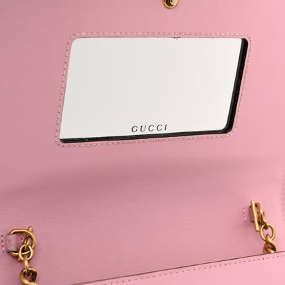 Gucci GG Supreme Monogram Strawberry Chain Wallet 13 of 13