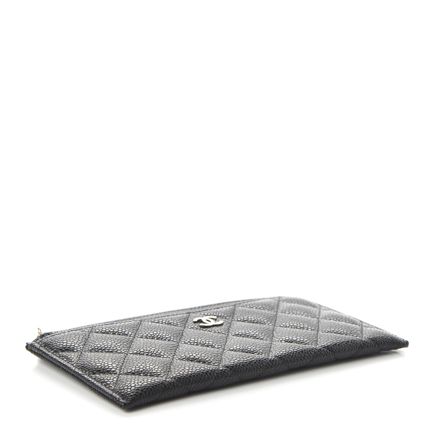 Chanel Caviar Quilted Classic Zip Pouch Black 4 of 10
