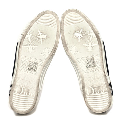 Christian Dior X DANIEL ARSHAM Canvas Newspaper Print B23 High Top Sneakers 43 White 5 of 12