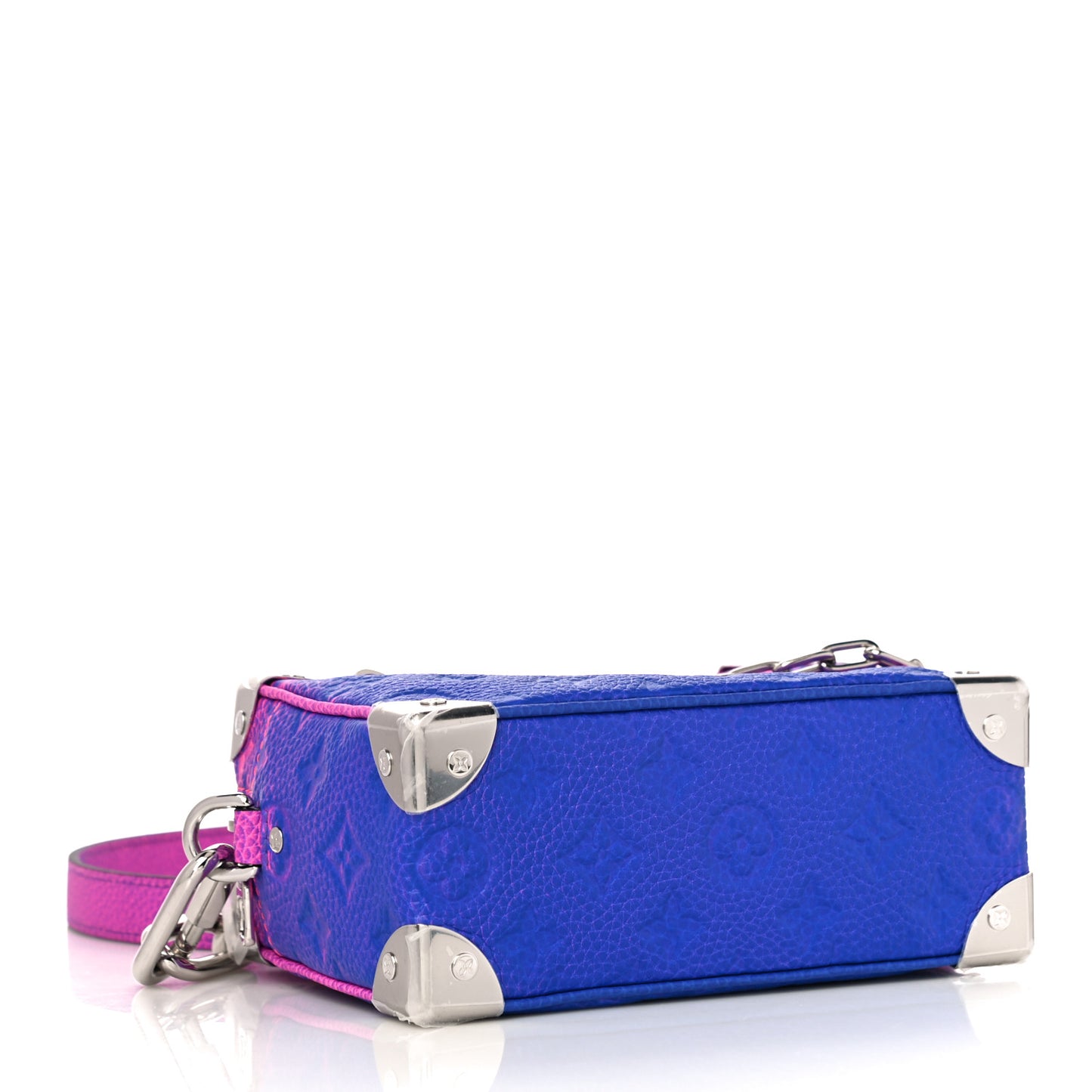 Taurillon Illusion Mini Soft Trunk Bleu Rose