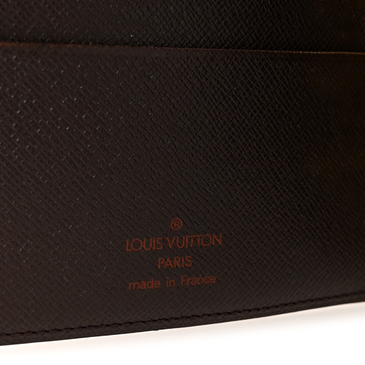 Damier Ebene Medium Ring Agenda Cover