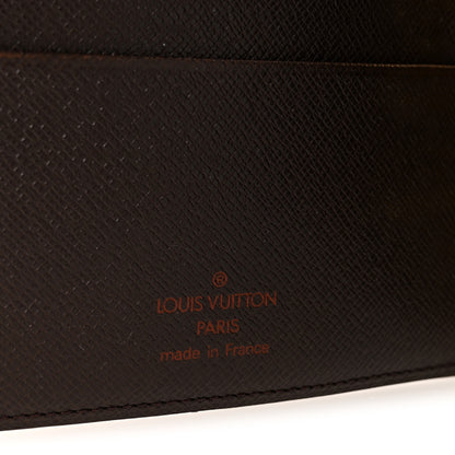 Louis Vuitton Damier Ebene Medium Ring Agenda Cover 6 of 6