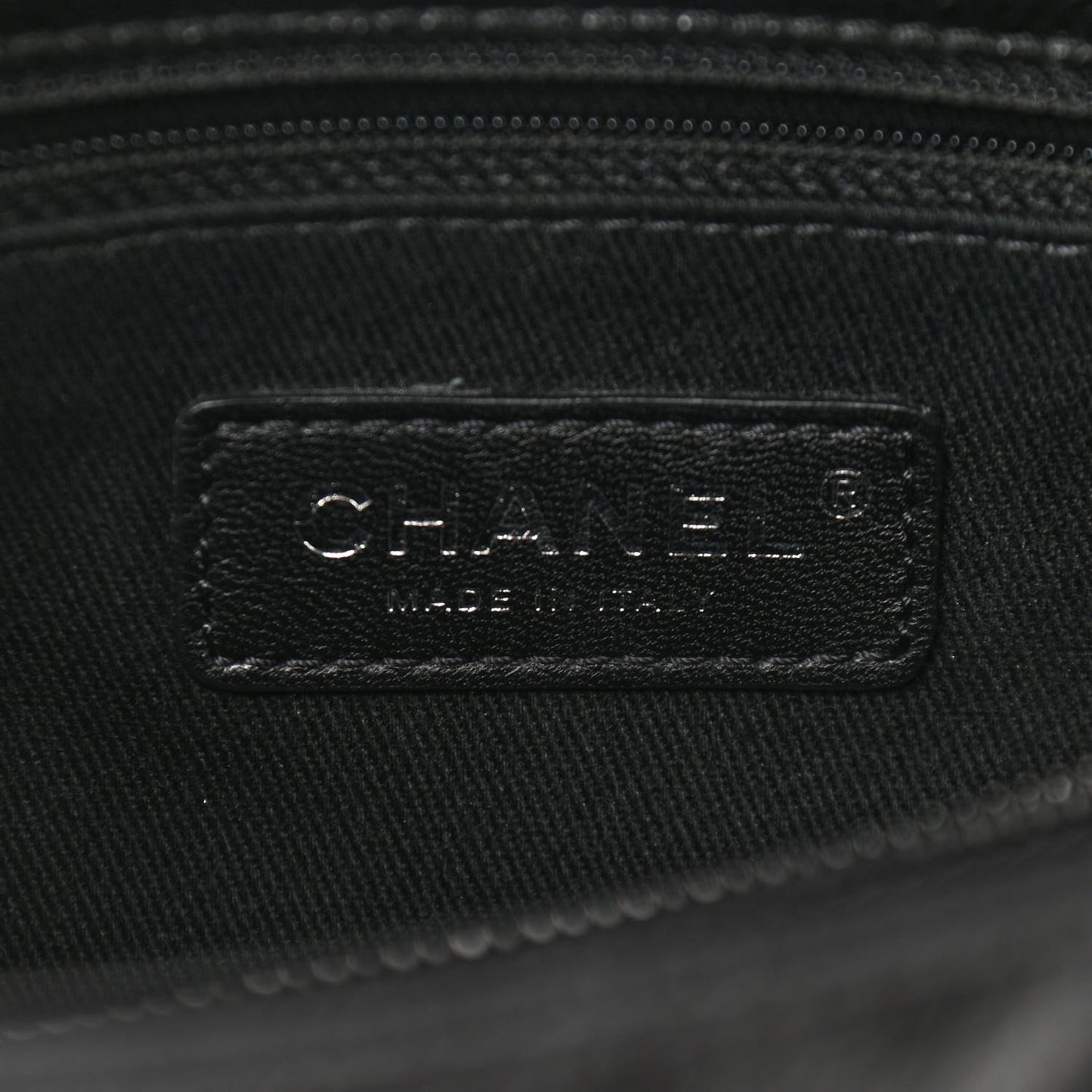 Caviar Quilted Small Coco Handle Flap So Black