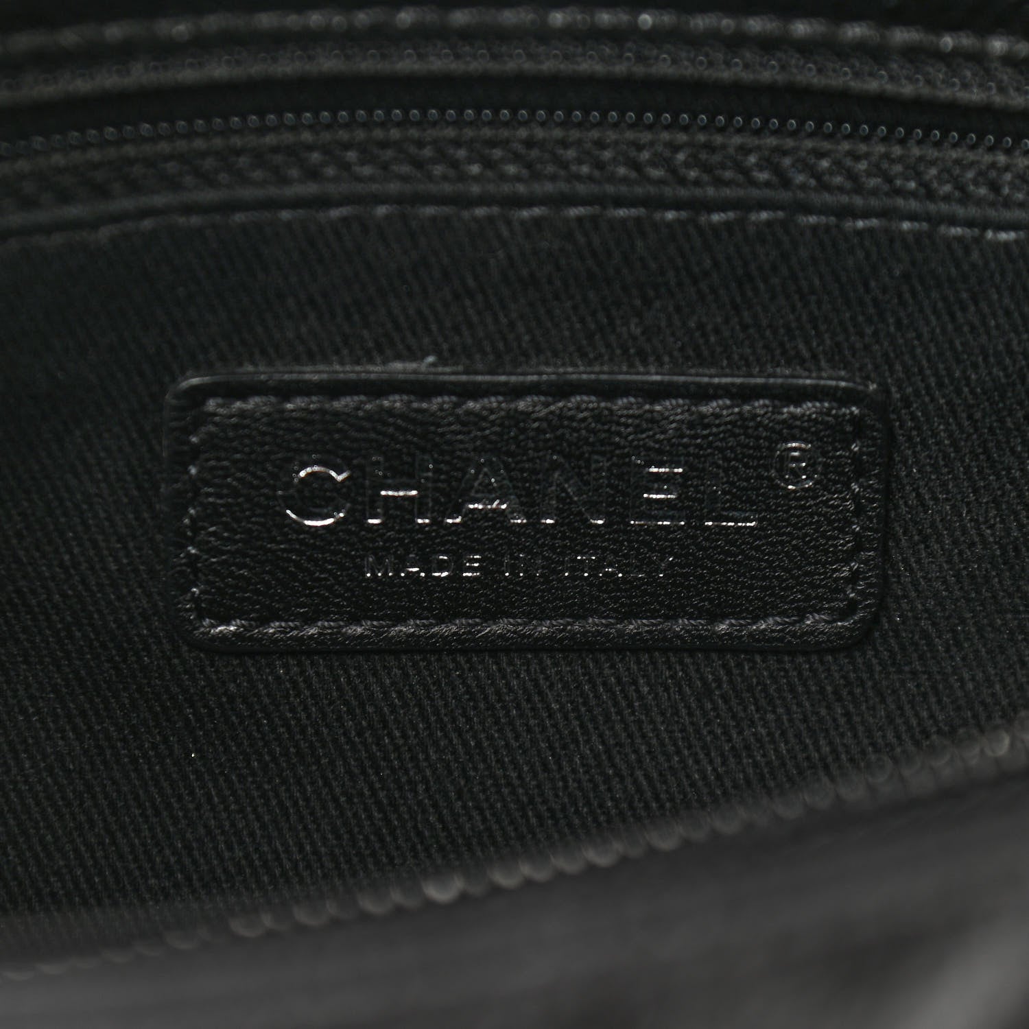 Chanel Caviar Quilted Small Coco Handle Flap So Black 6 of 10