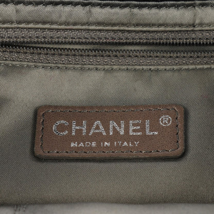 Chanel Calfskin Perforated Large Drill Flap Black 7 of 8