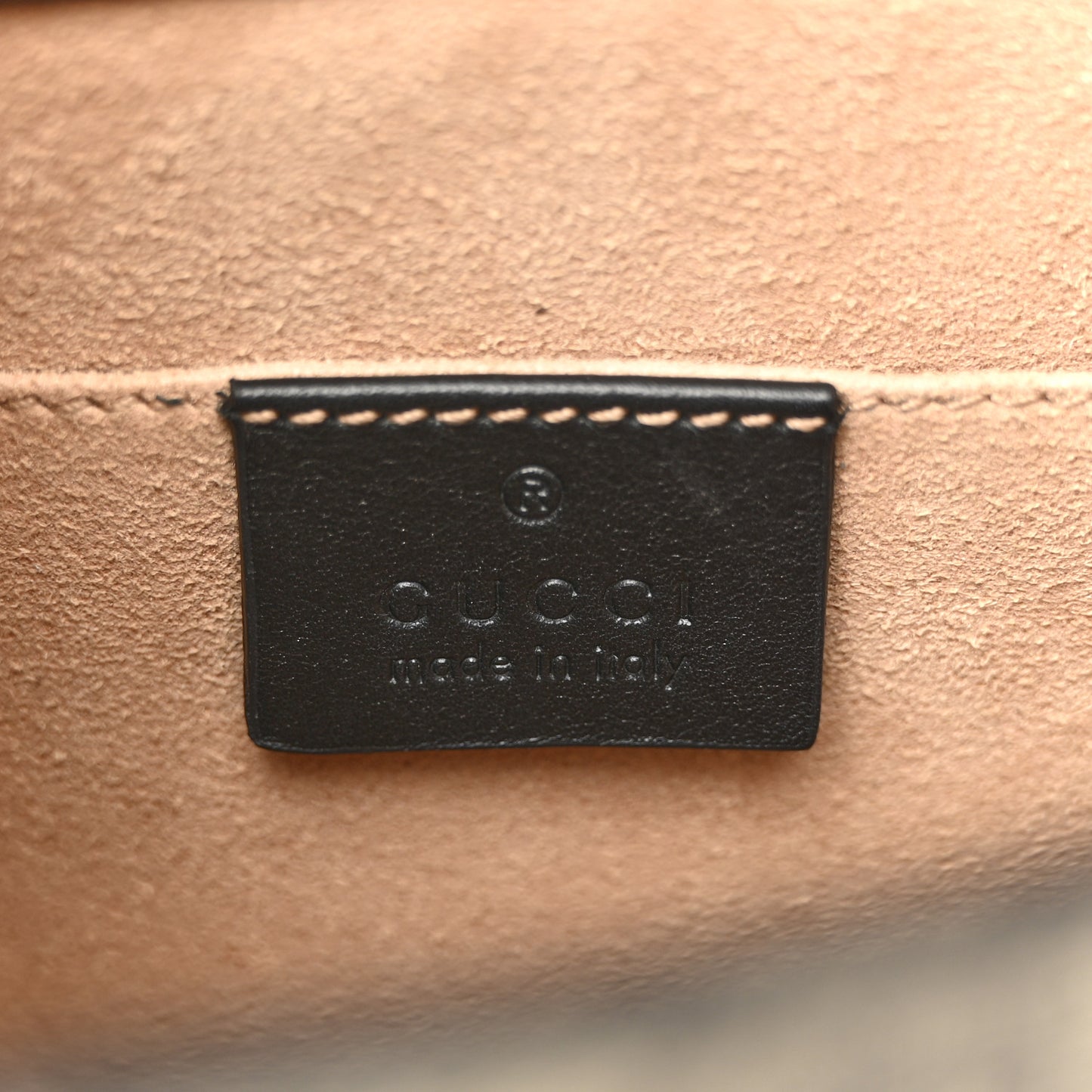 Nappa Elaphe GG Supreme Monogram Medium Osiride Shoulder Bag Black Bright Cuir Beige Ebony