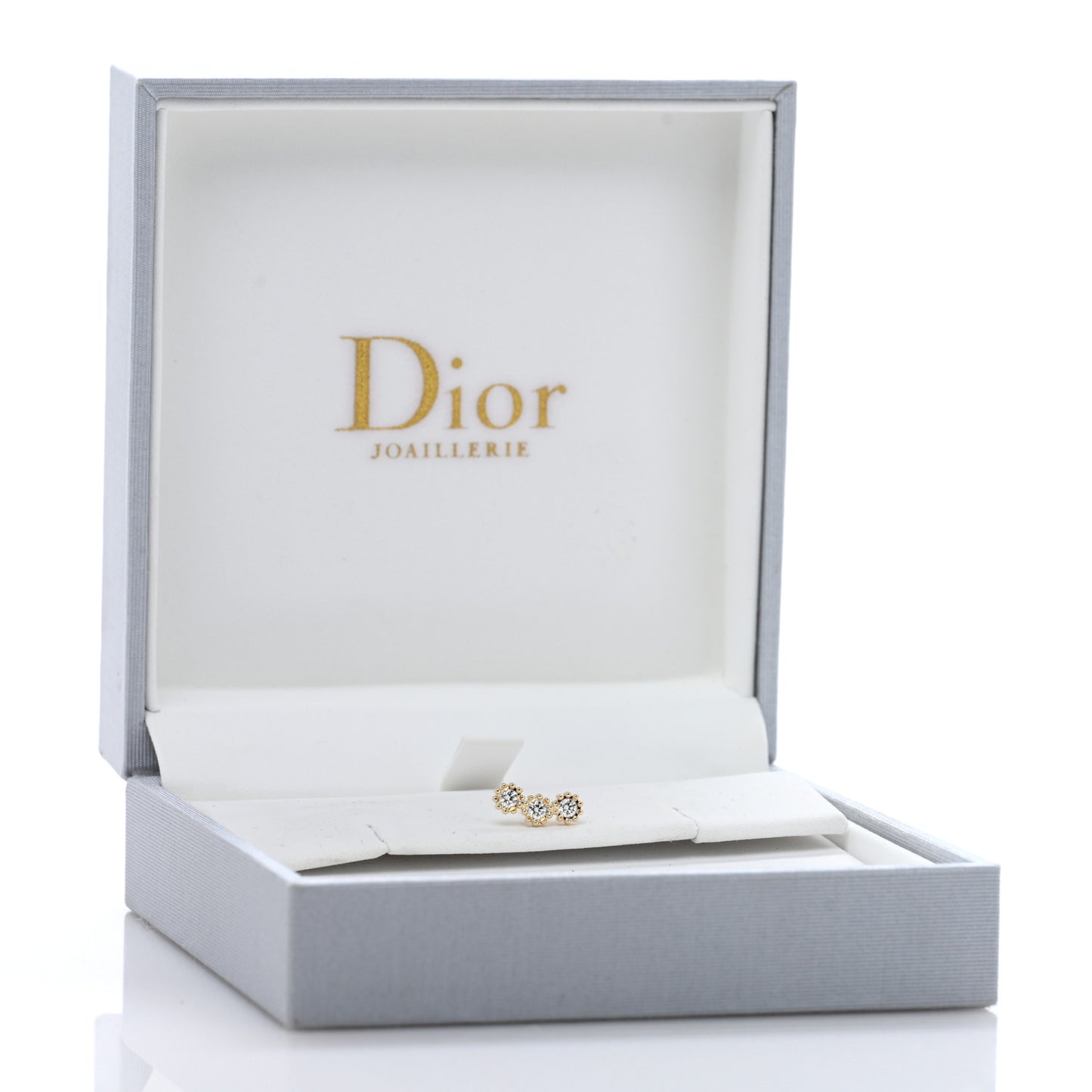 18K Yellow Gold Diamond Mimirose Single Earring