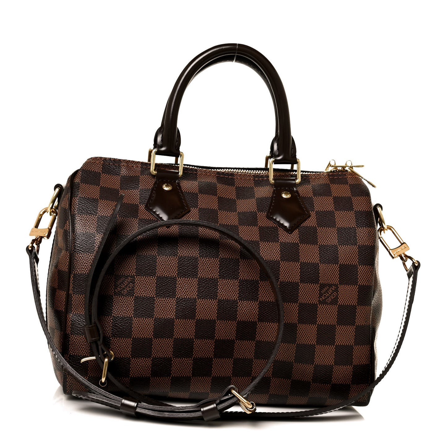 Damier Ebene Speedy Bandouliere 25