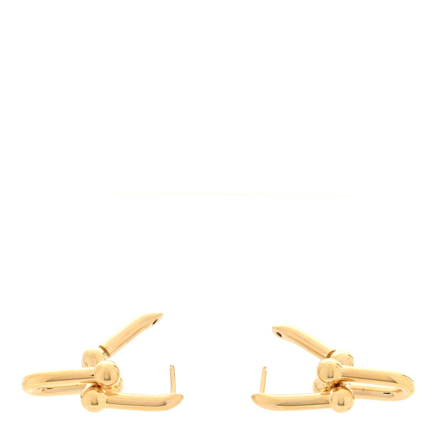 18K Yellow Gold Medium HardWear Link Earrings