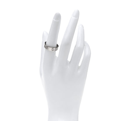 Cartier 18K White Gold 5.5mm LOVE Ring 57 8 2 of 5