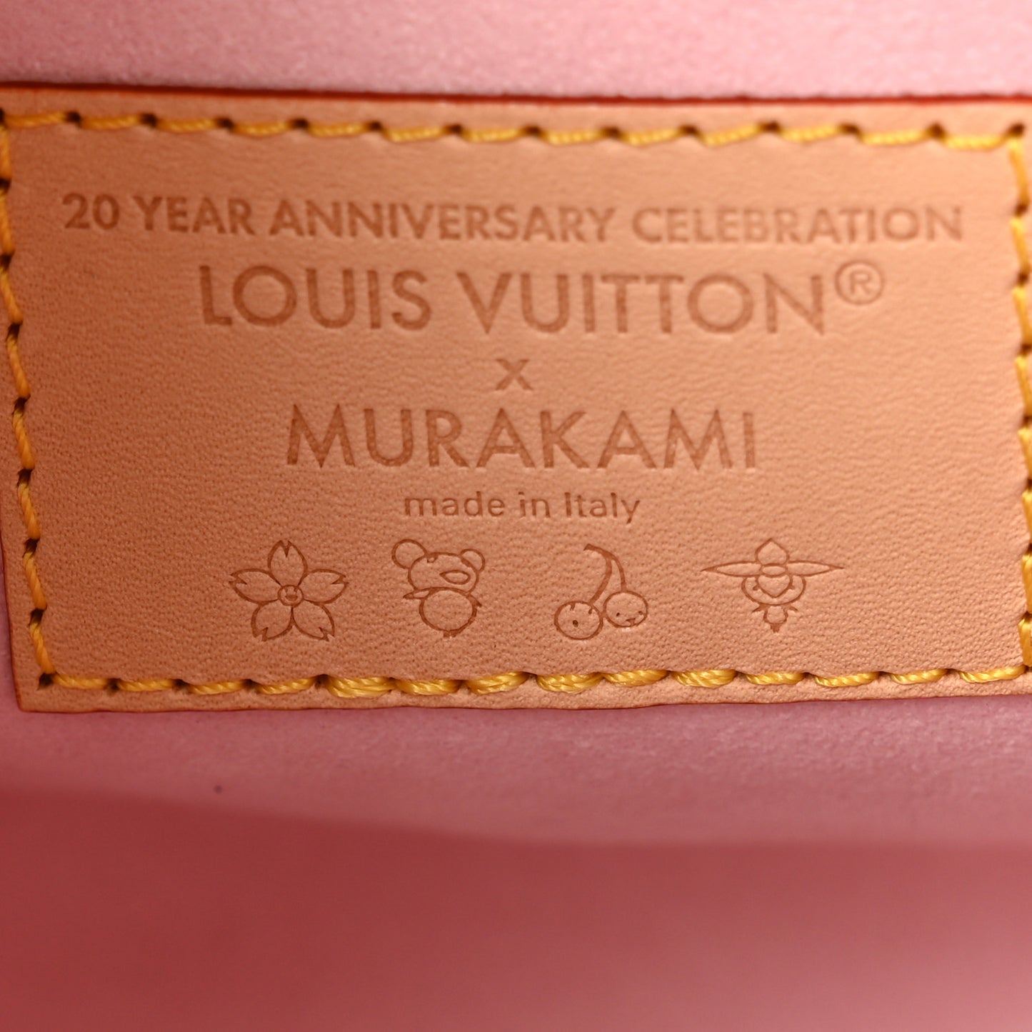 LV X TM Monogram Cherry Blossom Onthego PM Sakura Brown