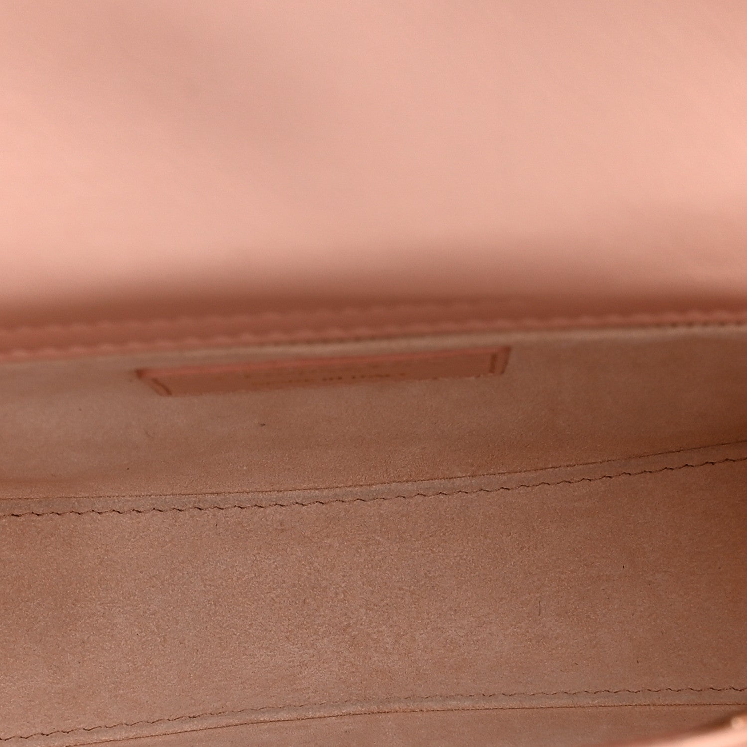 Christian Dior Ostrich Mini Lady Dior Light Pink 5 of 9