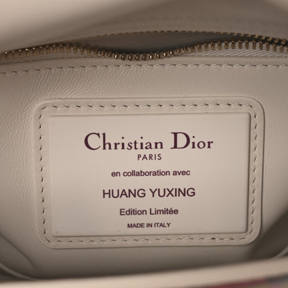 Christian Dior X HUANG YUXING Lambskin Printed Mini Lady Dior Art White Multicolor 6 of 11