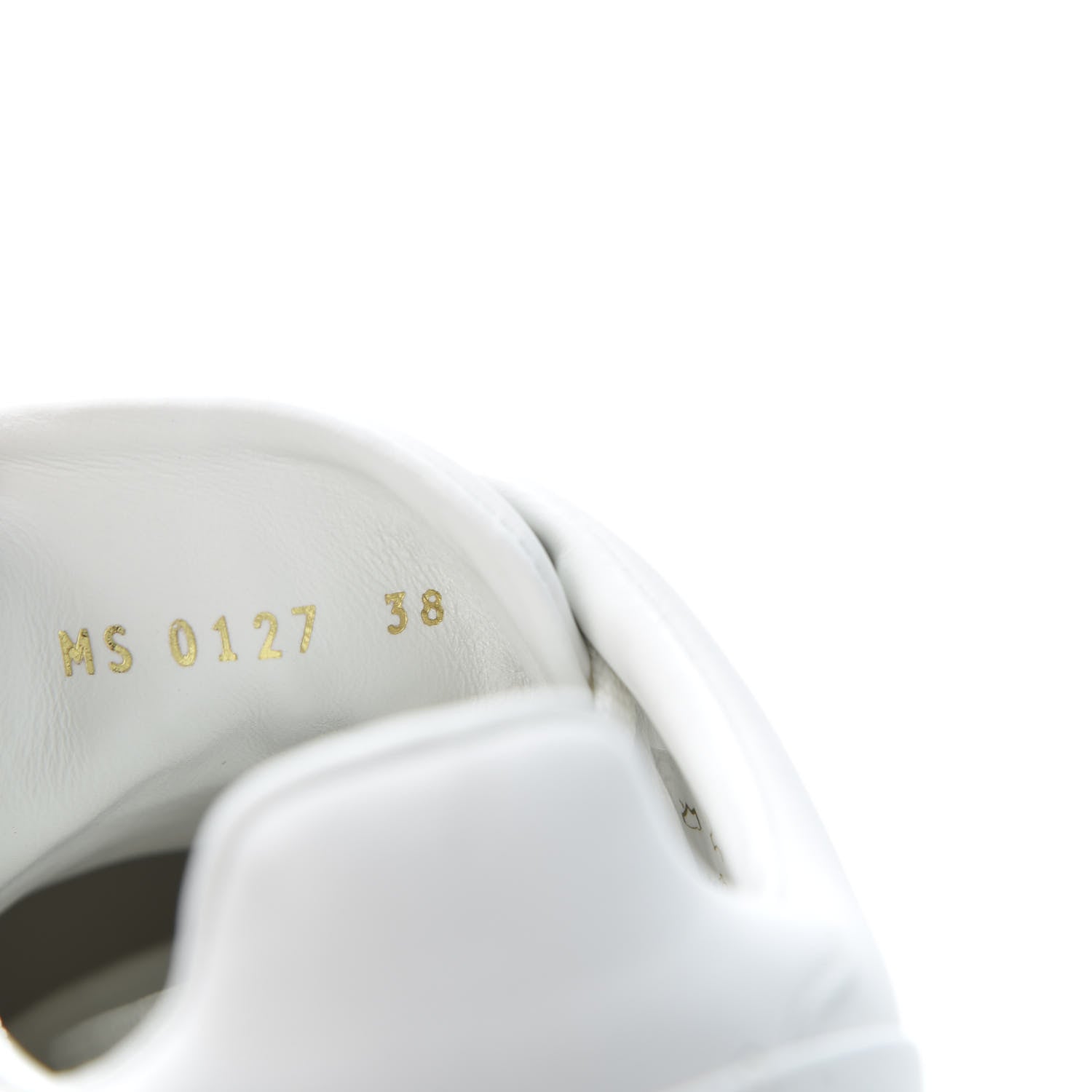 Louis Vuitton Calfskin Frontrow Sneakers 38 White 7 of 11