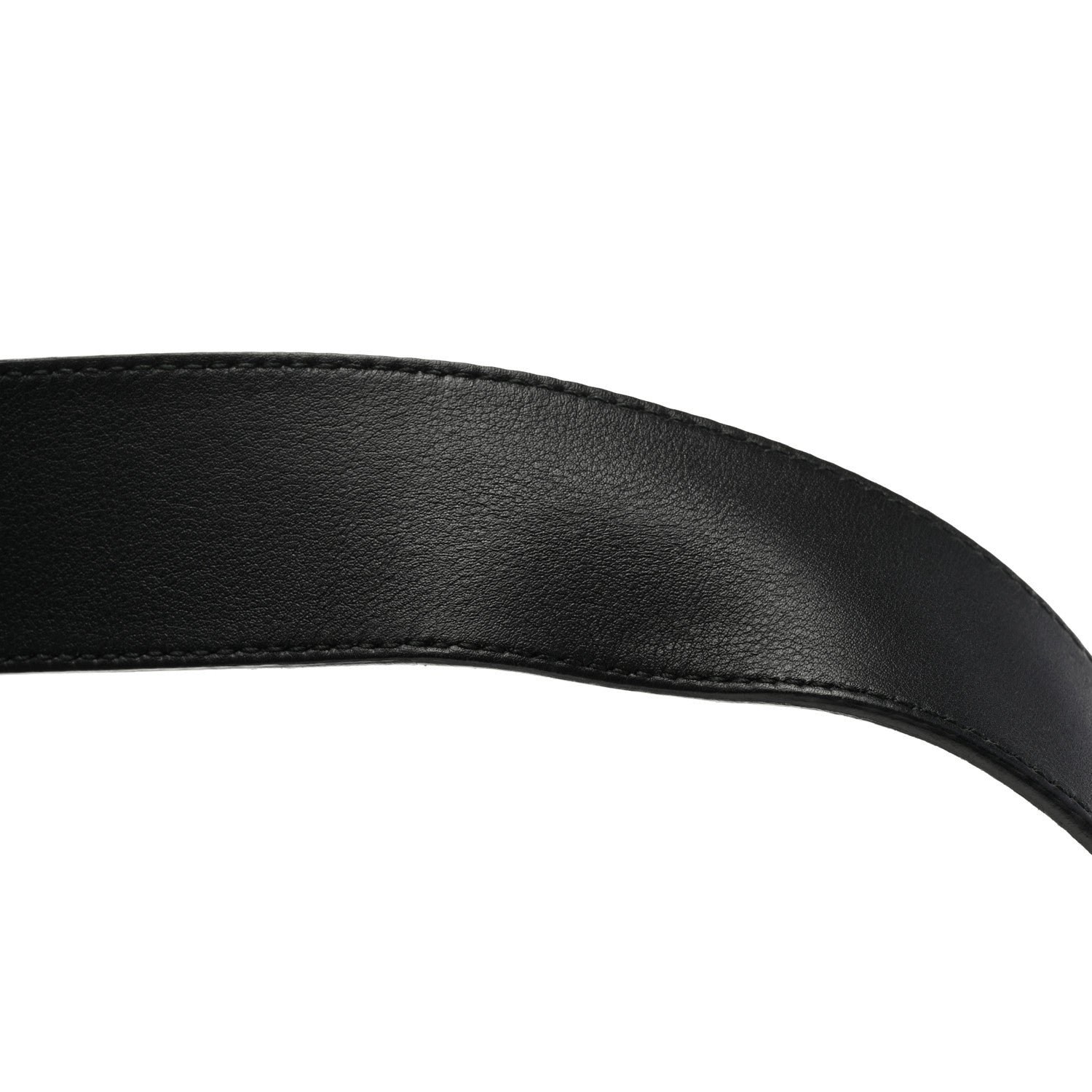 Gucci Textured Calfskin Double G 40mm Belt 95 38 Black 4 of 8