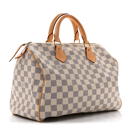 Louis Vuitton Damier Azur Speedy 30 3 of 14