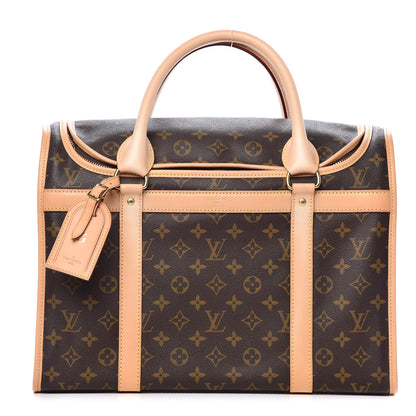 Louis Vuitton Monogram Sac Chien 40 Pet Carrier 1 of 12