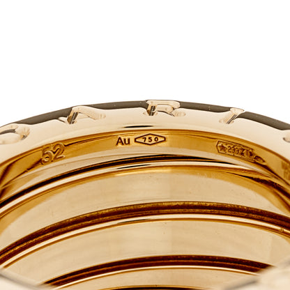 Bulgari 18K Yellow Gold B.Zero1 Four-Band Ring 52 6 4 of 7