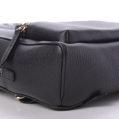 Gucci Pebbled Calfskin Soho Chain Backpack Black 5 of 9
