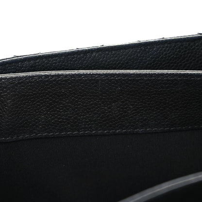 Chanel Caviar Quilted Medium Rock In Rome Single Flap Black 19 of 21