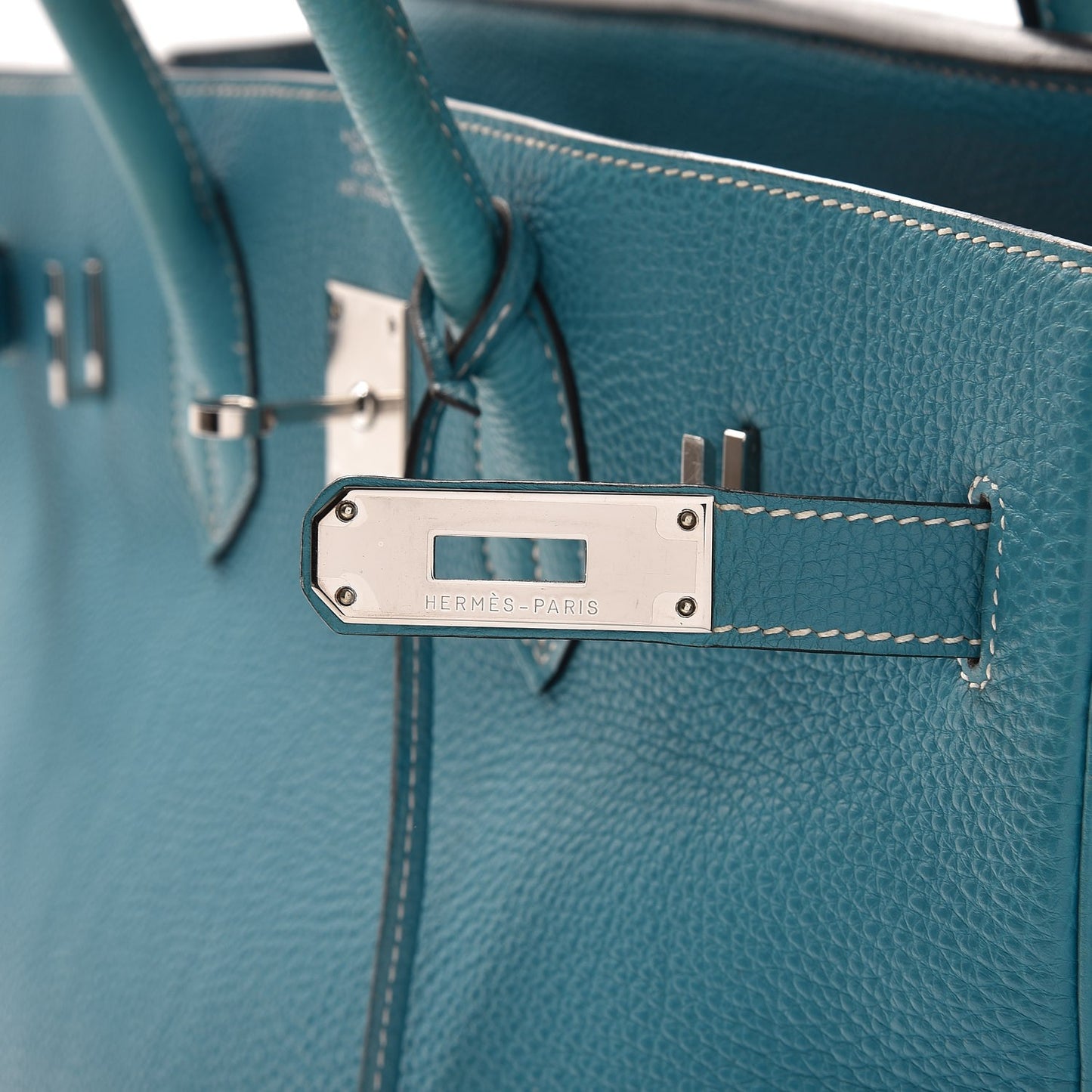 Togo Birkin 35 Blue Jean