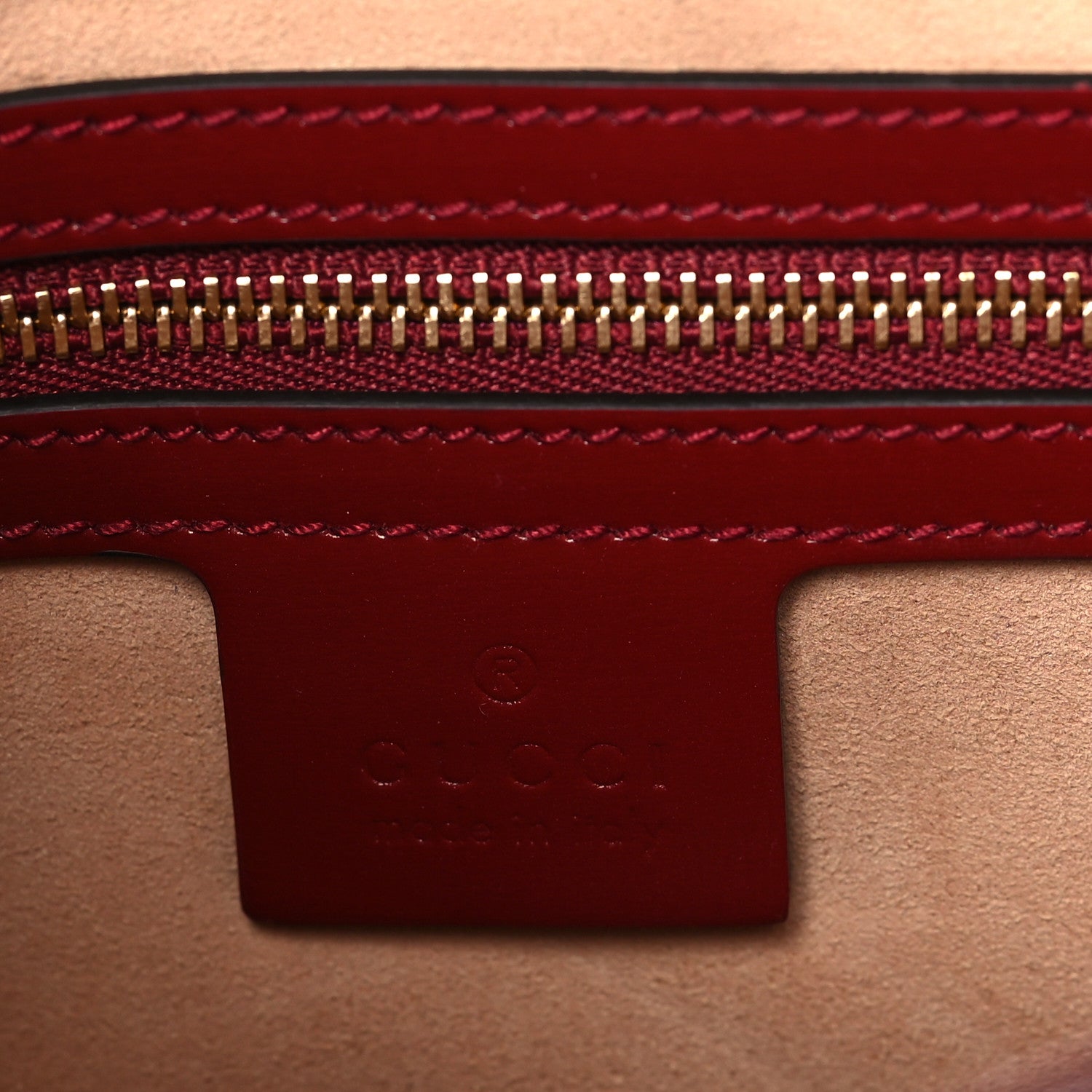 Gucci Boarded Dyana Lux Calfskin Small Jackie 1961 Hobo New Cherry Red 6 of 9