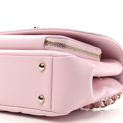 Chanel Caviar Quilted Medium Business Affinity Flap Light Pink 10 of 10