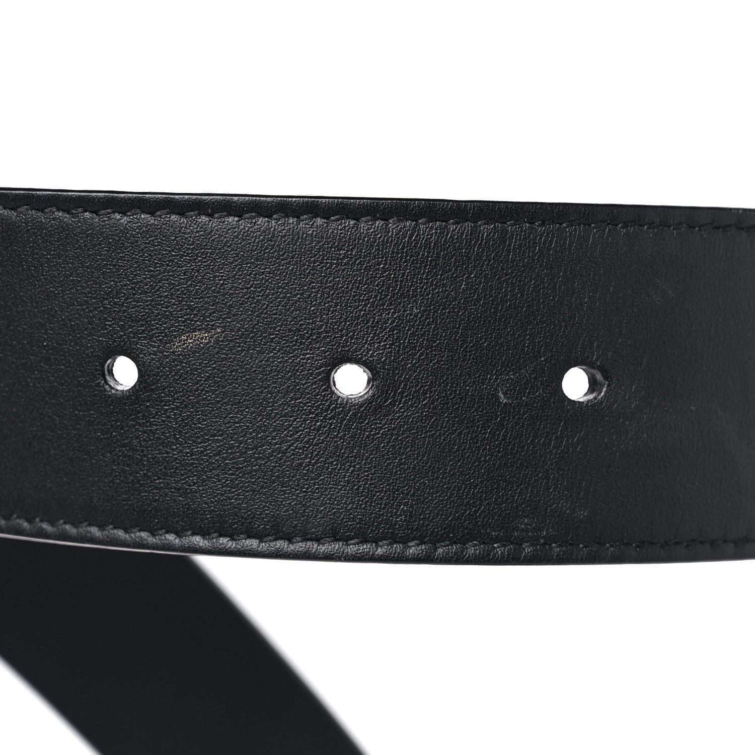 Gucci Moon Calfskin Torchon Double G 40mm Belt 95 38 Black 5 of 7