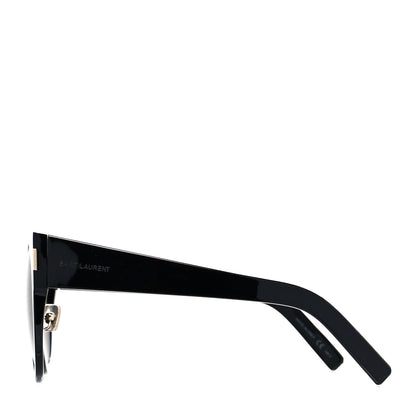 Saint Laurent Acetate Sunglasses SL 185 Slim Black 3 of 8