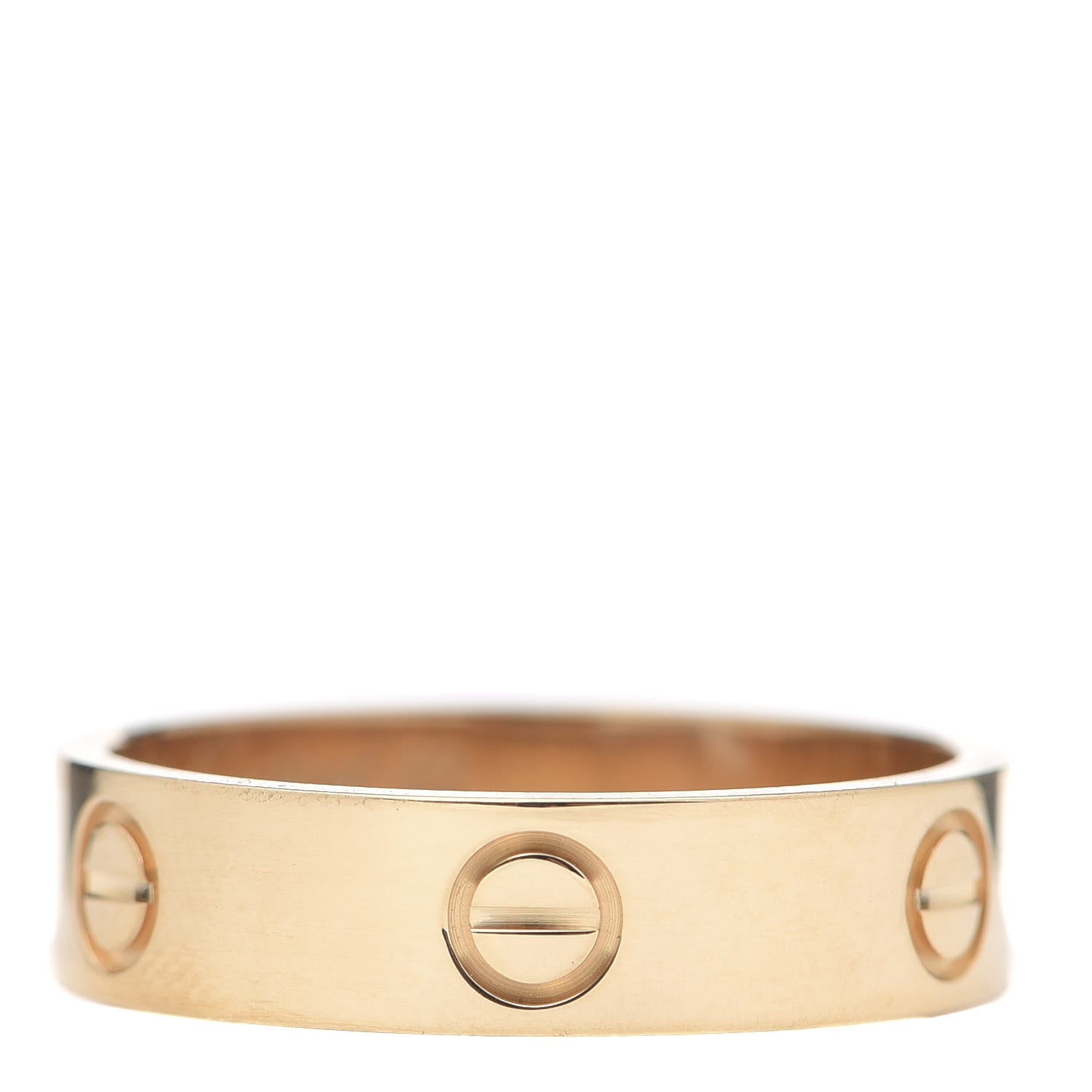Cartier 18K Yellow Gold 5.5mm LOVE Ring 62 10 1 of 5