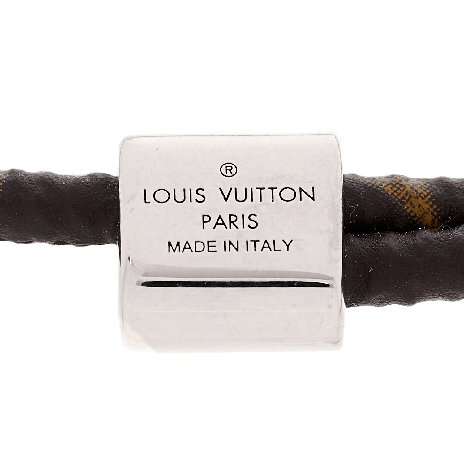 Louis Vuitton Monogram LV Clasp Bracelet 5 of 5