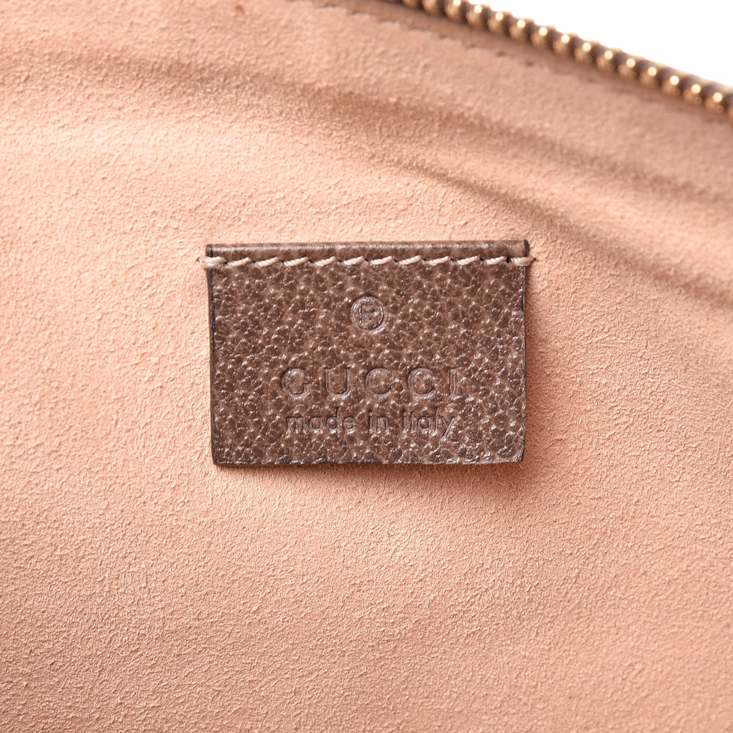 Gucci GG Supreme Monogram Large Ophidia Pouch Clutch Brown 6 of 9