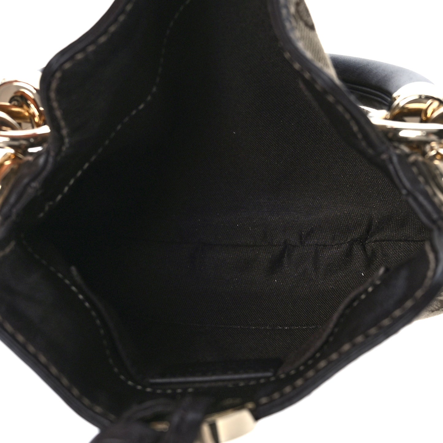 Monogram Mini Indy Top Handle Bag Dark Brown