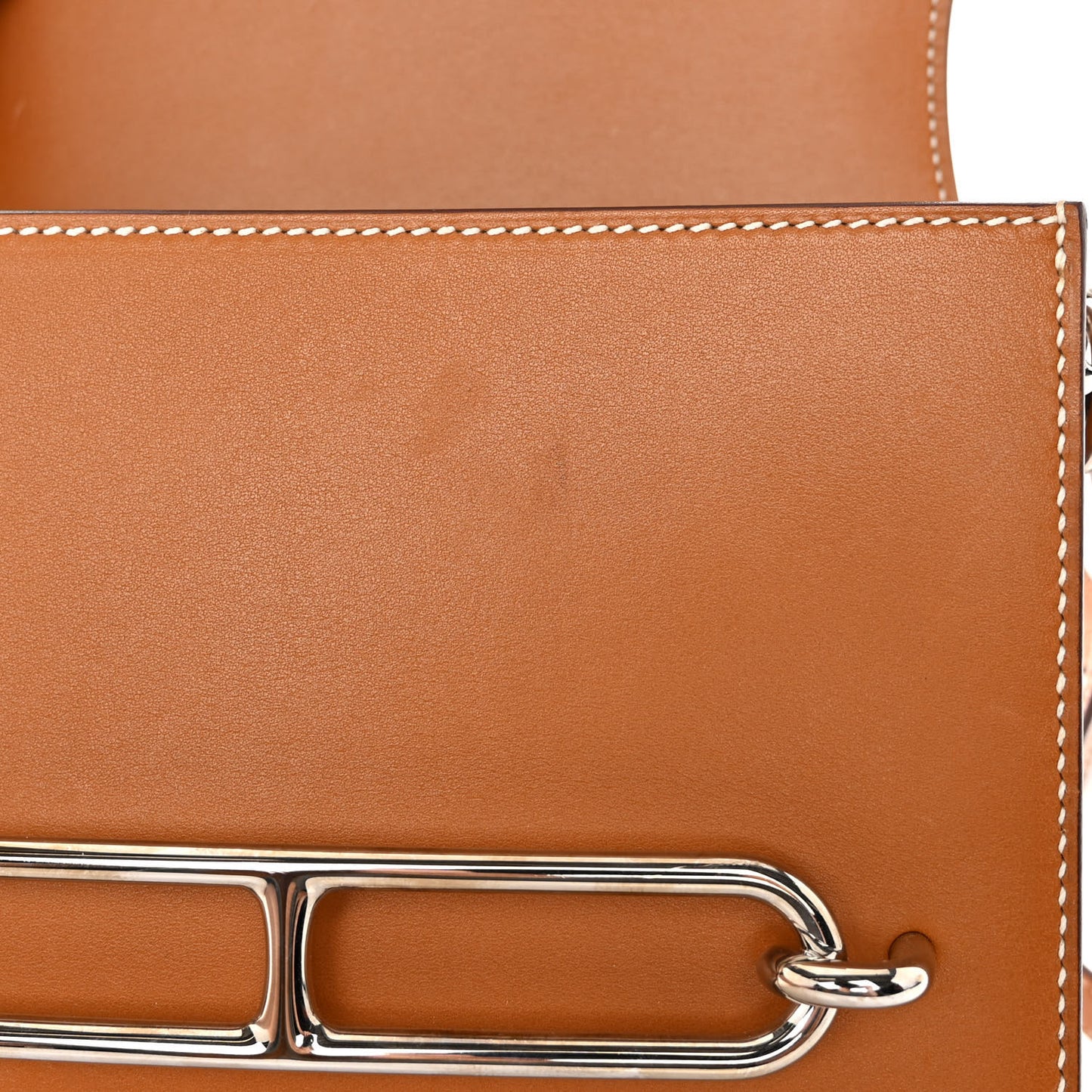 Veau Butler Mini Sac Roulis Natural Sable