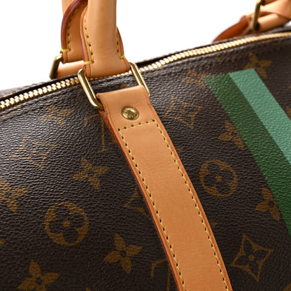 Louis Vuitton Monogram My LV Heritage Keepall Bandouliere 55 Vert Anglais Vert Clair 18 of 20