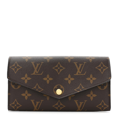 Louis Vuitton Monogram Sarah Wallet NM 1 of 10