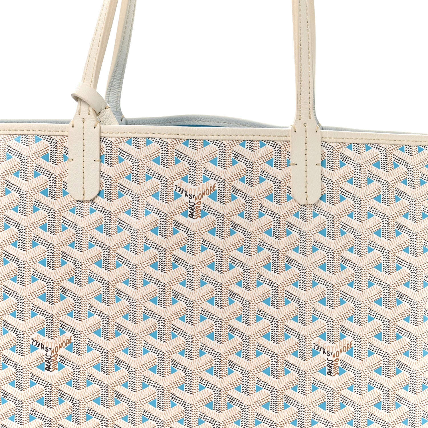 Goyard Goyardine Saint Louis Claire Voie PM White Opaline 13 of 18