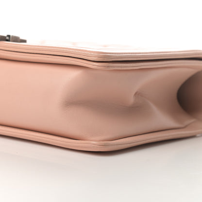 Chanel Calfskin Quilted New Medium Boy Flap Light Pink 10 of 12