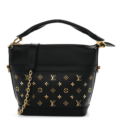 Louis Vuitton Calfskin Monogram Cruiser PM Black 1 of 9