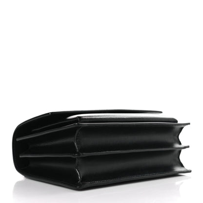 Saint Laurent Calfskin Medium Monogram Sunset Black 4 of 9