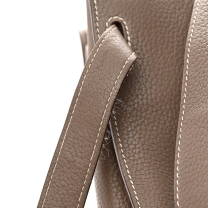 Hermes Taurillon Clemence Jypsiere 37 Etoupe 17 of 30