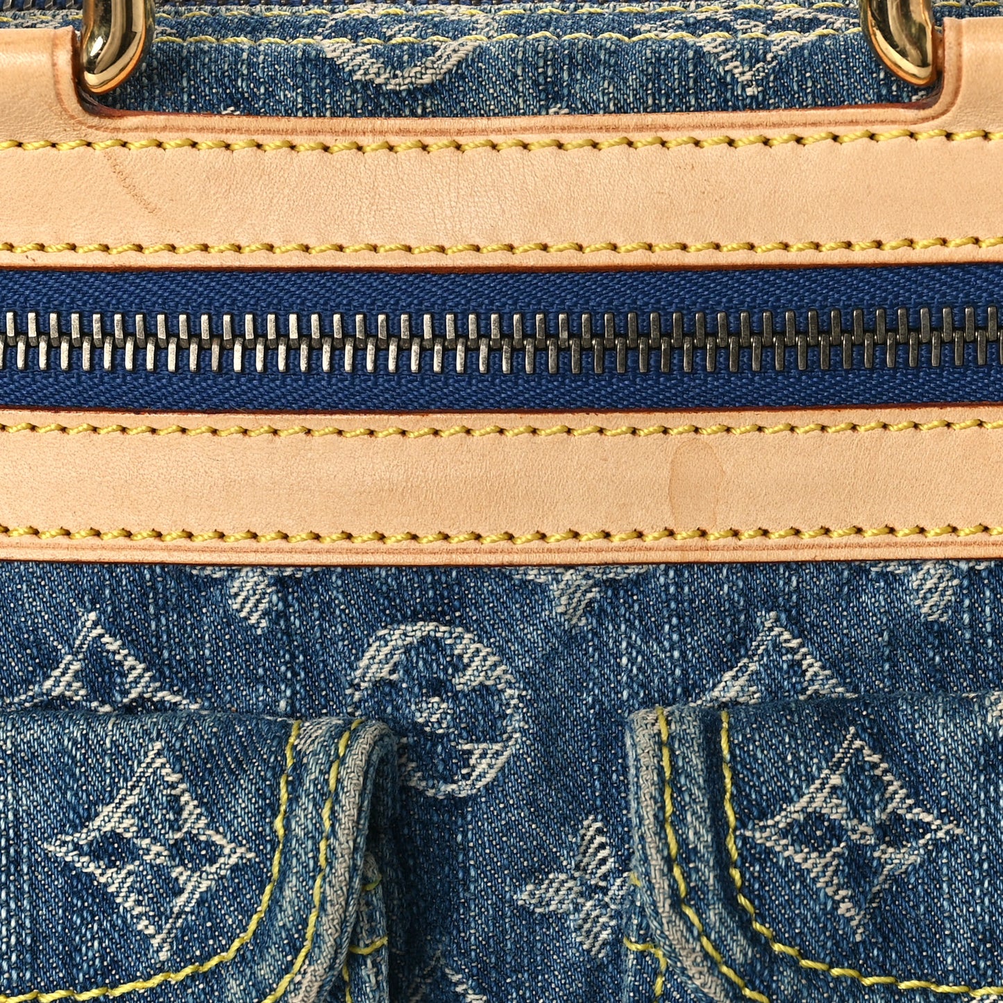 Monogram Denim Neo Speedy Blue