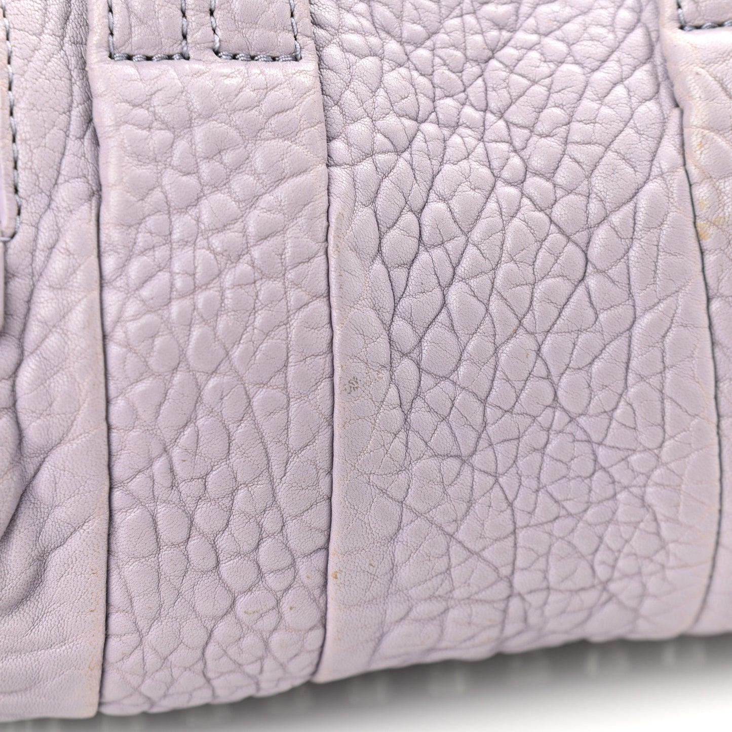 Pebbled Lambskin Mini Rockie Lavender Rodhium Hardware