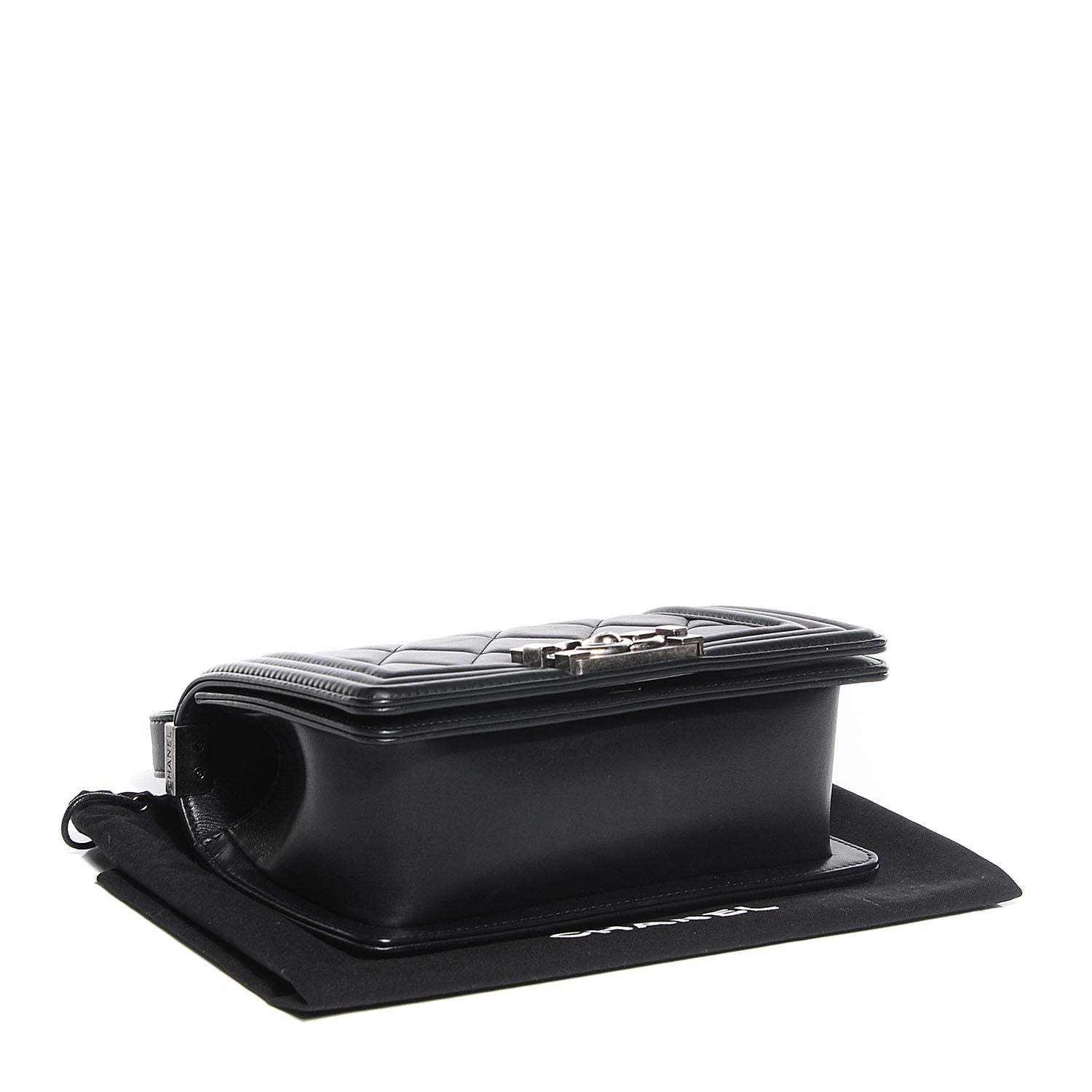 Chanel Calfskin Quilted Small Boy Flap Black 4 of 8