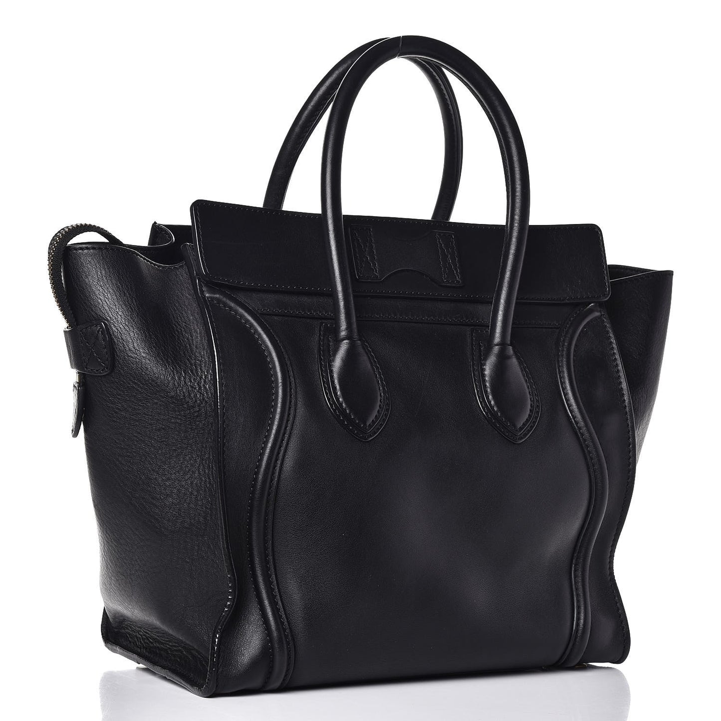Smooth Calfskin Mini Luggage Black