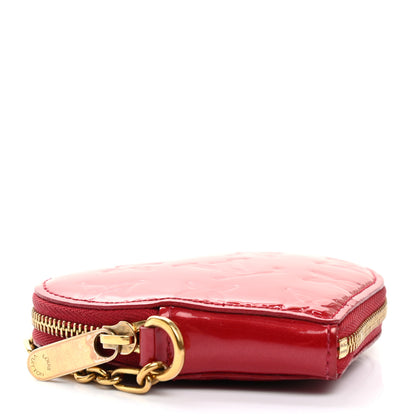 Louis Vuitton Vernis Coeur Heart Coin Purse Pomme D'Amour 4 of 12