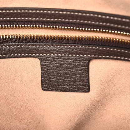 Gucci GG Supreme Monogram Web Small Ophidia Shoulder Bag Brown 6 of 10